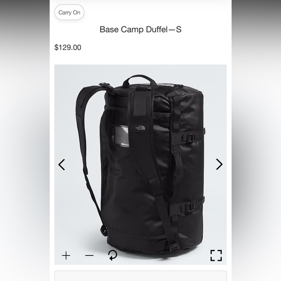 The North Face Golden State Duffle. Small. New with tags - Picture 3 of 6